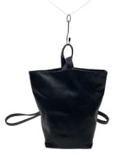 画像：リュック/レザー/BLK