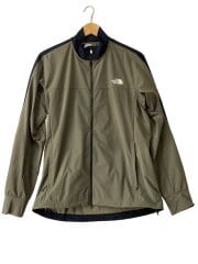画像：APEX FLEX JACKET_エイペックスフレックスジャケット/L/ナイロン/GRN/無地//