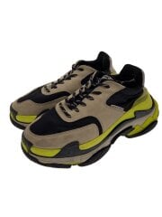 画像：TRIPLE S/ローカットスニーカー/SIZE:27.5cm/GRY/536737/ソール減り有/内側破//