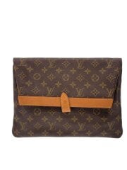 画像：セカンドバッグ/キャンバス/BRW/モノグラム