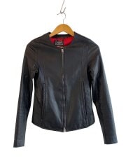 画像：ジャケット/--/牛革/BLK