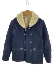 画像：ジャケット/S/コットン/NVY/無地