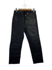 画像：ボトム/34/牛革/BLK/無地/618149