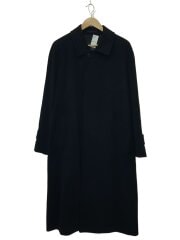 画像：ステンカラーコート/--/カシミア/BLK/無地/BBC50-702-09/94-175-6