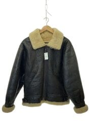 画像：B-3/フライトジャケット/38/--/BRW/無地/33H5595