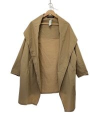 画像：コート/--/コットン/BEG/無地