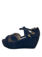 画像：サンダル/41/BLK/スウェード