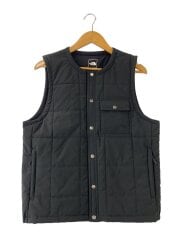 画像：MEADOW WARM VEST_メドウウォームベスト/S/ナイロン/BLK/無地//