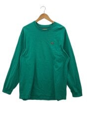 画像：25SS Small Box Logo L/S Tee/長袖Tシャツ/L/コットン/GRN/無地