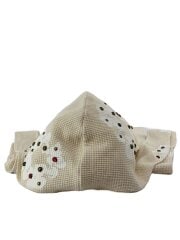 画像：Rhinestone Cotton Wreath Durag/ヘッドウェア/コットン/CRM/メンズ