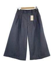 画像：T/W Saxony Shin Cut Wide Easy Trousers/ボトム/S/GRY/CTE-25A108