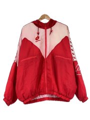 画像：90s/ナイロンジャケット/L/ナイロン/RED