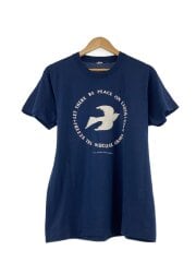 画像：80s/C-U Nuclear Freeze Coalition/USA製/Tシャツ/L/NVY