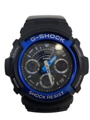 画像：クォーツ腕時計・G-SHOCK/デジアナ/BLK