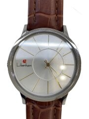 画像：自動巻腕時計/アナログ/レザー/SLV/BRW/LH-90036