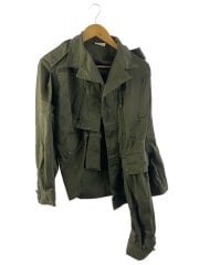 画像：ミリタリージャケット/変形/コットン/GRN/RE-J58-041