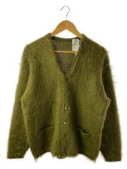 画像：A.R.P. Premium Mohair Cardigan /one/モヘア/KHK/無地