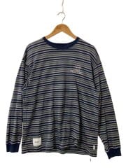 画像：23SS/長袖Tシャツ/1/コットン/GRY/231ATDT-CSM20//