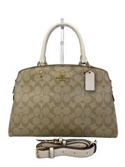 画像：ショルダーバッグ/レザー/WHT/2023/ホワイト/ベージュ