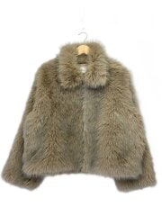 画像：ジャケット/FREE/ポリエステル/CML/無地/012550205301-01