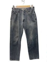 画像：550/ボタン裏104M/ボトム/30/デニム/BLK/無地