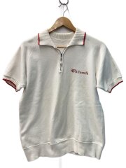 画像：ハーフジップ/スウェット/--/コットン/WHT