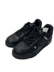 画像：ローカットスニーカー/UK6.5/BLK/レザー/1AARET