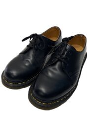 画像：3ホール/ドレスシューズ/UK7/BLK/レザー/AW006