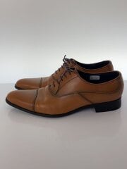 画像：ドレスシューズ/27cm/BRW/レザー