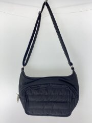 画像：ショルダーバッグ/ポリエステル/BLK