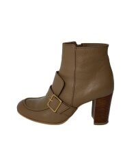 画像：ショートブーツ/M/BEG