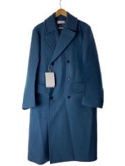 画像：ピーコート/M/ウール/BLU/AFP-CT-23FW-07