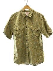 画像：半袖シャツ/M/コットン/KHK