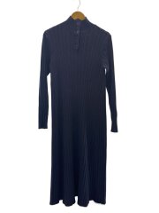 画像：長袖ワンピース/36/レーヨン/NVY/460HSL73-0210