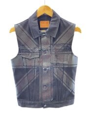 画像：ベスト/44/コットン/BLK