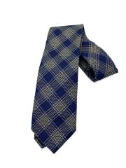 画像：ネクタイ/シルク/NVY/チェック/メンズ