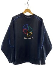 画像：スウェット/3/コットン/BLK/無地
