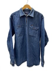 画像：Gジャン/XL/コットン/BLU