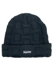 画像：ニットキャップ/--/アクリル/BLK/メンズ