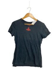 画像：Tシャツ/3/コットン/BLK/357-03-31032//