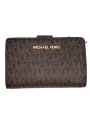 画像：2つ折り財布/レザー/BRW/レディース/35F8GTVF2B