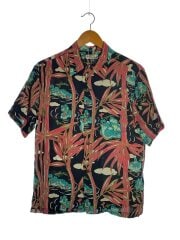 画像：アロハシャツ/M/レーヨン/BLK/SS35669//