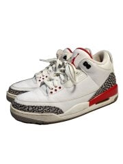 画像：AIR JORDAN 3 RETRO/エアジョーダンレトロ/ホワイト/136064-116/27cm/WHT//