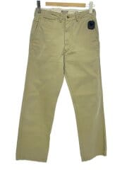 画像：ストレートパンツ/29/コットン/CML/無地