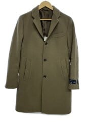 画像：ウールカシミヤ チェスターコート/チェスターコート/M/ウール/BRW/6125-699-0127