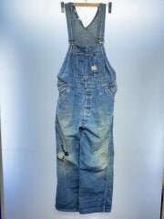 画像：50s/襤褸/ボロ/オーバーオール/--/デニム