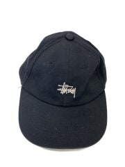 画像：ロゴキャップ/--/コットン/BLK/レディース