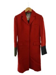 画像：コート/40/ウール/RED/無地/220-5.CSC