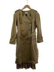 画像：トレンチコート/1/コットン/BEG/RK-68439プリーツライナー付/プリーツライナー付
