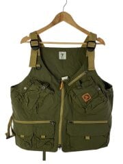 画像：TEBURA VEST21/ベスト/L/コットン/KHK/無地/GO9203Q